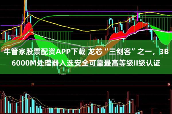 牛管家股票配资APP下载 龙芯“三剑客”之一，3B6000M处理器入选安全可靠最高等级II级认证